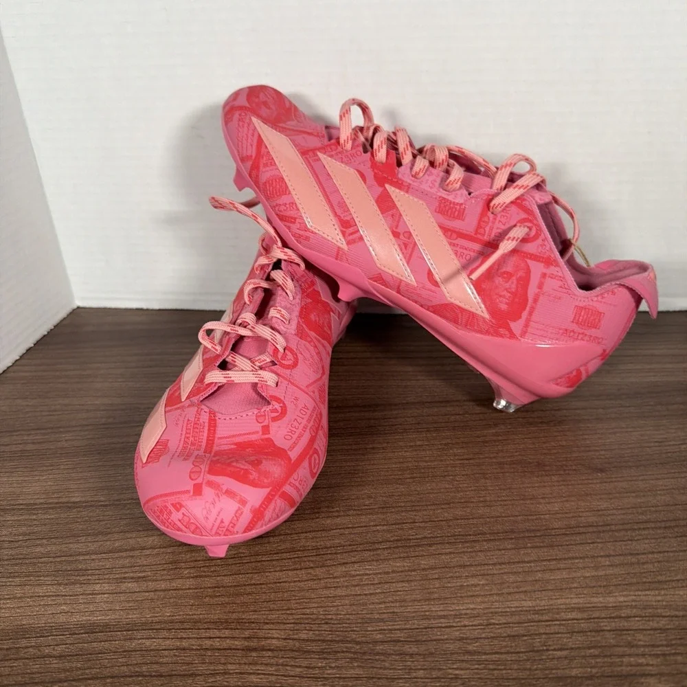 Size M8/W9- Adidas Adizero Electric II Currency Men's Football Cleats JQ3979 NEW
